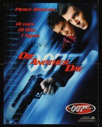 4s398 DIE ANOTHER DAY special 22x28 '02 Pierce Brosnan as James Bond & Halle Berry as Jinx!