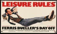 4s421 FERRIS BUELLER'S DAY OFF special 14x24 '86 Matthew Broderick in John Hughes teen classic!
