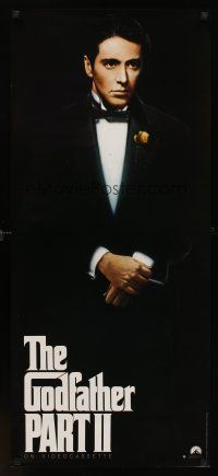 4s436 GODFATHER PART II video special 17x38 R91 Al Pacino in Francis Ford Coppola classic sequel!