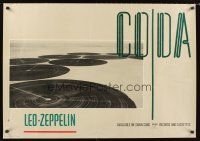 4s190 LED ZEPPELIN CODA special music 27x38 '82 the band's last album!