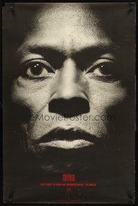 4s195 MILES DAVIS: TUTU special 23x35 '86 jazz funk album, great portrait image!