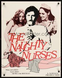 4s499 NAUGHTY NURSES special 22x28 '70s hospital sex, When you're HOT! You're HOT!