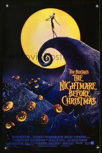 4s501 NIGHTMARE BEFORE CHRISTMAS special poster '93 Tim Burton, Disney, great horror cartoon image
