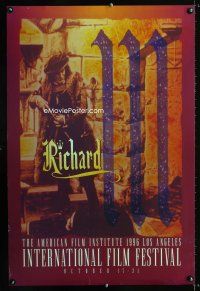 4s526 RICHARD III special 24x36 R96 restored version of long lost silent early Shakespeare!