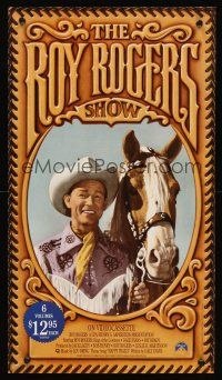 4s535 ROY ROGERS SHOW video special 13x23 R90s Happy Trails, with words & music by Dale Evans!