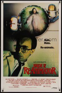 4t209 BRIDE OF RE-ANIMATOR 1sh '90 H.P. Lovecraft horror, in a comic way, great image!