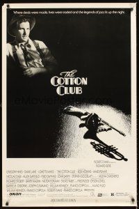 4t224 COTTON CLUB 1sh '84 Francis Ford Coppola, Richard Gere, cool image of tommy gun!