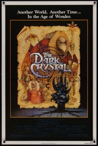 4t228 DARK CRYSTAL 1sh '82 Jim Henson & Frank Oz, Richard Amsel fantasy art!