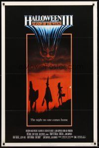 4t272 HALLOWEEN III 1sh '82 Season of the Witch, horror sequel, cool horror image!