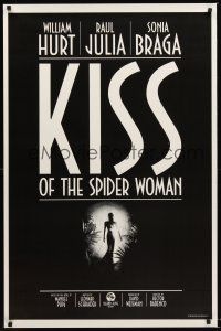 4t295 KISS OF THE SPIDER WOMAN 1sh '85 Sonia Braga, William Hurt, Raul Julia!