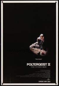 4t120 POLTERGEIST II advance 1sh '86 JoBeth Williams, The Other Side, they're baaaack!