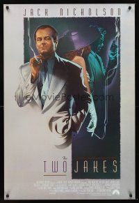 4t386 TWO JAKES int'l 1sh '90 exceptional art of smoking Jack Nicholson by Rodriguez!
