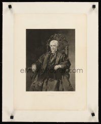 4w180 PORTRAIT OF OLIVER WENDELL HOLMES linen 13x17 photogravure 1896 art by Sarah W. Whitman!