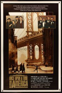 4x322 ONCE UPON A TIME IN AMERICA 40x60 '84 Robert De Niro, James Woods, directed by Sergio Leone!