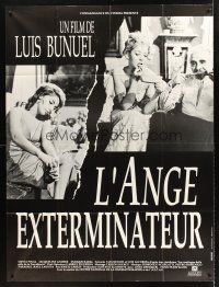 4x040 EXTERMINATING ANGEL French 1p R70s Luis Bunuel's El angel exterminador starring Silvia Pinal!