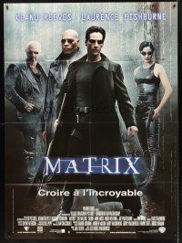 4x049 MATRIX French 1p '99 Keanu Reeves, Carrie-Anne Moss, Laurence Fishburne, Wachowski Bros!