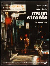 4x050 MEAN STREETS French 1p R80s Robert De Niro, Martin Scorsese, different image!
