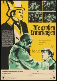 4y287 GREAT EXPECTATIONS East German 16x23 '60 John Mills, Charles Dickens, directed by David Lean!