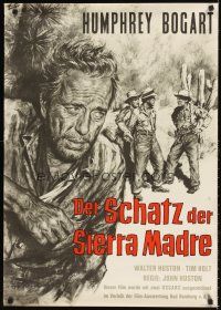 4y327 TREASURE OF THE SIERRA MADRE German R60s Humphrey Bogart, Tim Holt & Walter Huston!
