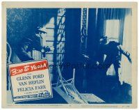 4y038 3:10 TO YUMA LC #8 '57 best scene of Glenn Ford confronting Van Heflin, Elmore Leonard!