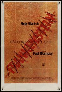 4z052 ANDY WARHOL'S FRANKENSTEIN 1sh '74 Joe Dallessandro, directed by Paul Morrissey!