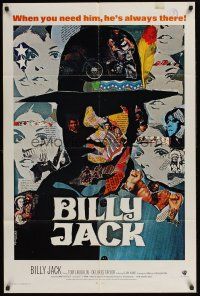 4z097 BILLY JACK int'l 1sh '71 Tom Laughlin, Delores Taylor, most unusual boxoffice success ever!