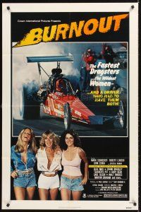 4z138 BURNOUT 1sh '79 fastest dragsters, wildest women & driver who had to have both!