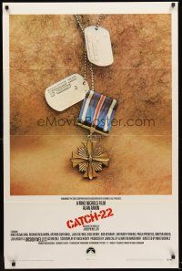 4z152 CATCH 22 1sh '70 directed by Mike Nichols, based on the novel by Joseph Heller!