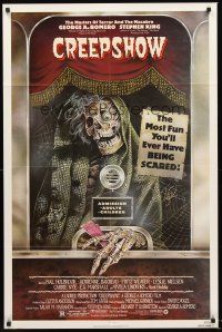 4z198 CREEPSHOW 1sh '82 George Romero & Stephen King's tribute to E.C. Comics, horror art!