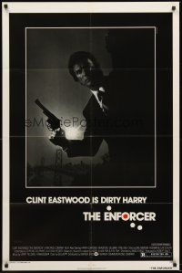 4z270 ENFORCER 1sh '76 photo of Clint Eastwood is Dirty Harry by Bill Gold!