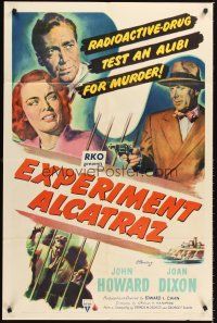 4z282 EXPERIMENT ALCATRAZ 1sh '51 can this radioactive drug drive them to murder?