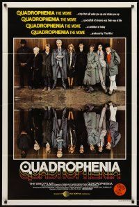 4z676 QUADROPHENIA style A 1sh '79 great image of The Who & Sting, English rock & roll!