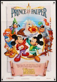 4z690 RESCUERS DOWN UNDER/PRINCE & THE PAUPER DS 1sh '90 Disney in Australia!