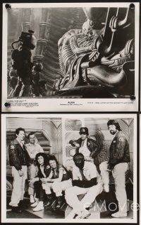 5a295 ALIEN 35 8x10 stills '79 Harry Dean Stanton, Tom Skerritt, Sigourney Weaver, Giger monster!