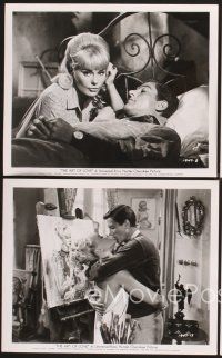 5a367 ART OF LOVE 12 8x10 stills '65 Dick Van Dyke, Elke Sommer, James Garner, Angie Dickinson