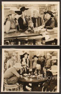5a840 NEVADA 4 7.5x10 stills '35 great images of cowboy Buster Crabbe, from the Zane Grey novel!
