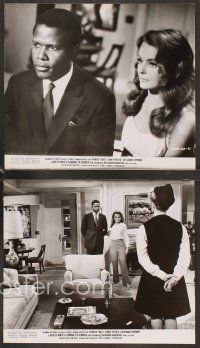 5a747 GUESS WHO'S COMING TO DINNER 4 8x9.25 stills '67 Poitier, Spencer Tracy, Katharine Houghton