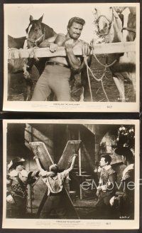 5a536 SAMSON & THE SLAVE QUEEN 5 8x10 stills '64 Umberto Lenzi's Zorro contro Maciste, Sergio Ciani