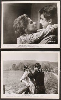 5a953 WALK IN THE SPRING RAIN 4 8x10 stills '70 romantic images of Anthony Quinn & Ingrid Bergman!