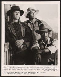5a324 YOUNG RIDERS 17 TV 7x9 stills '89 Josh Brolin, Stephen Baldwin, Pony Express series!