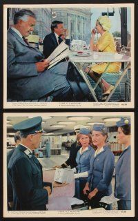 5a232 COME FLY WITH ME 6 color 8x10 stills '63 Dolores Hart, Hugh O'Brian, Karl Boehm, Tiffin!