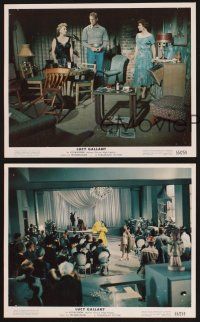 5a275 LUCY GALLANT 3 color 8x10 stills '55 Jane Wyman, Charlton Heston, Claire Trevor