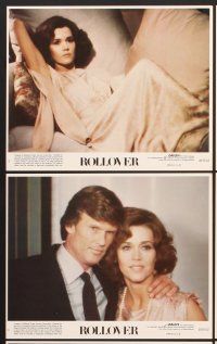 5a208 ROLLOVER 8 8x10 mini LCs '81 great images of Jane Fonda & Kris Kristofferson!
