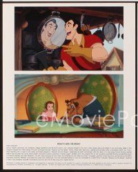5a104 BEAUTY & THE BEAST presskit R02 Walt Disney cartoon classic, cool full-color images!