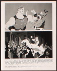 5a081 HERCULES presskit '97 Walt Disney Ancient Greece fantasy cartoon!