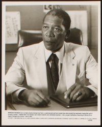 5a046 LEAN ON ME presskit '89 principal Morgan Freeman, A true story about a real hero!