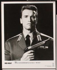 5a050 RED HEAT presskit '88 Walter Hill, cops Arnold Schwarzenegger & James Belushi!