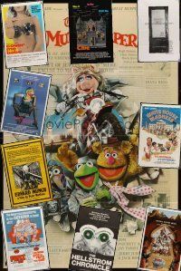 5b009 LOT OF 46 FOLDED ONE-SHEETS '69 - '90 Great Muppet Caper, Broadway Danny Rose & more!