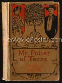 5b191 MR. POTTER OF TEXAS first edition hardcover book 1888 by Archibald Clavering Gunter!