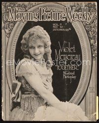5b086 MOVING PICTURE WEEKLY exhibitor magazine Oct 26, 1918 Kaiser is the Beast & Geezer of Berlin!